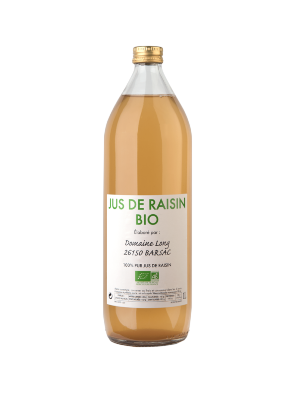 Jus de raisin biologique - Vin Biologique d'exception de Barsac Gironde Aquitaine | Domaine Long
